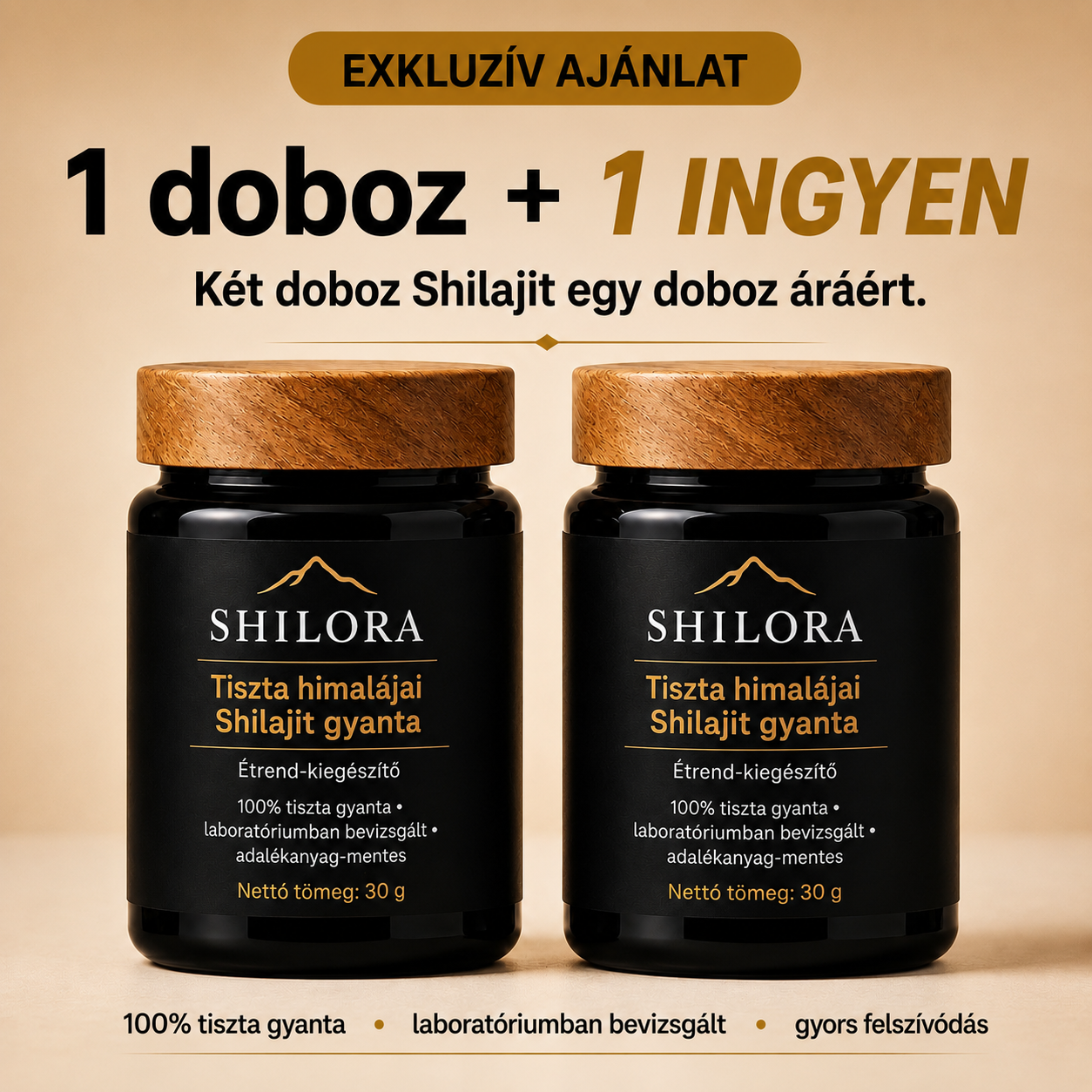 Tiszta himalájai sziladzsitból készült gyanta – Shilora®