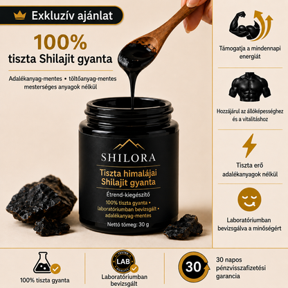 Tiszta himalájai sziladzsitból készült gyanta – Shilora®