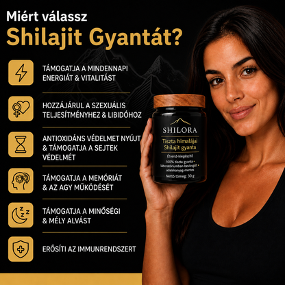 Tiszta himalájai sziladzsitból készült gyanta – Shilora®