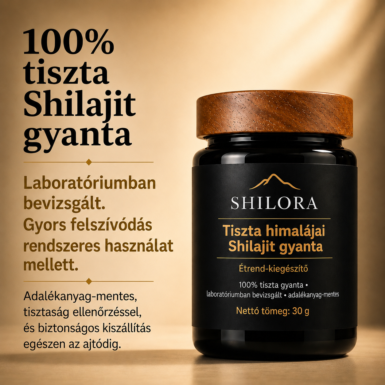 Tiszta himalájai sziladzsitból készült gyanta – Shilora®